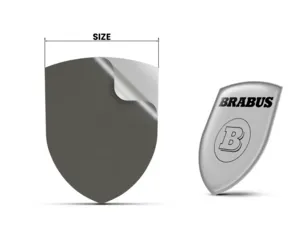 Brabus Heckscheibensticker Robust Universal Hochwertig